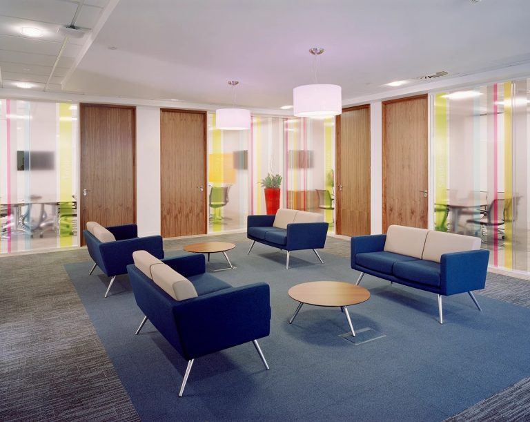 Waiting Area Breakout waiting area providing a colourful and calm area